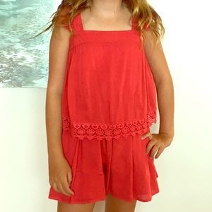 Red romper